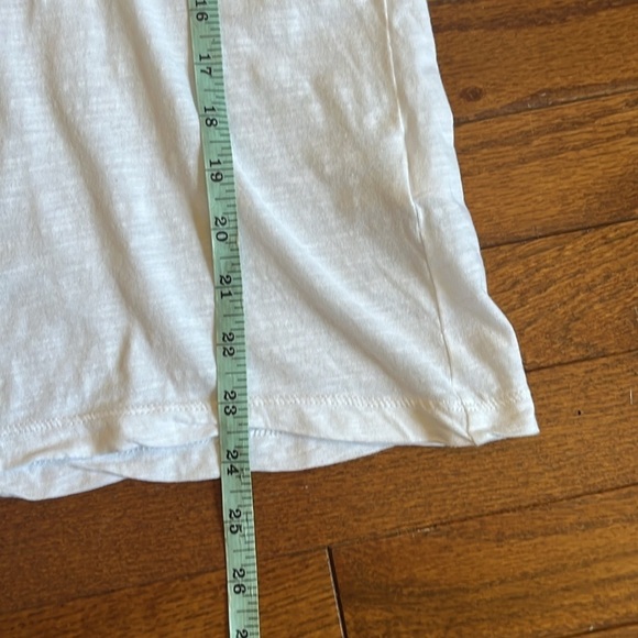 Madewell | 2023 Relaxed Classic 100% Cotton White V-Neck Tee Size Large - Picture 12 of 12